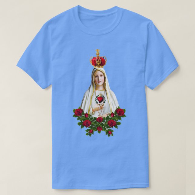 Our Lady of Fatima T-Shirt (Design Front)
