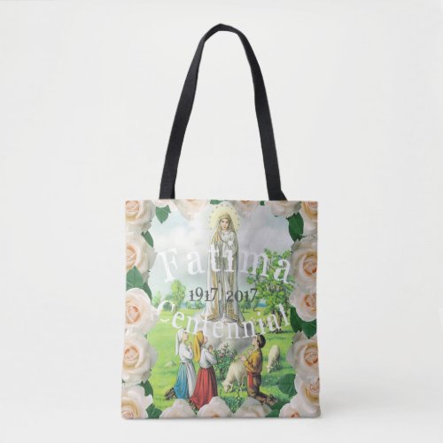 Our Lady Of Fatima Tote Bag