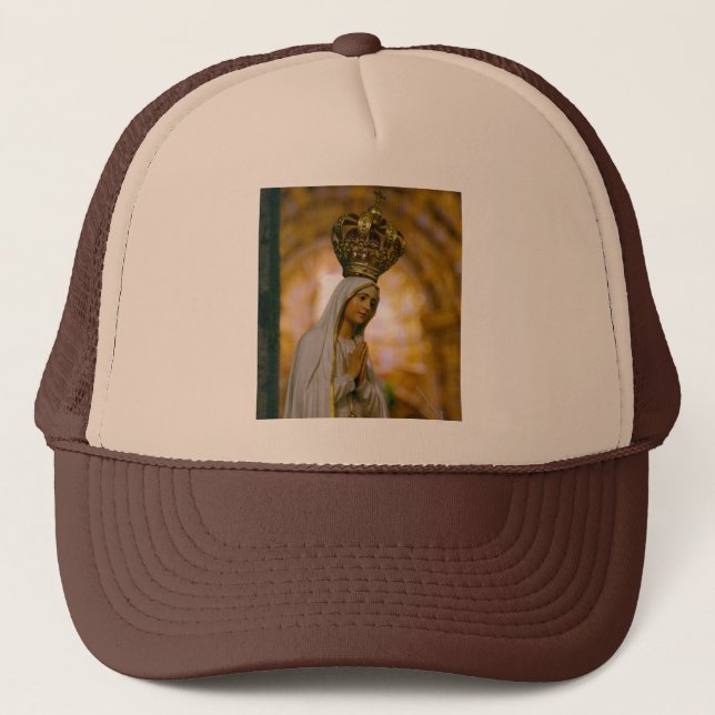Our Lady of Fatima Trucker Hat (Front)