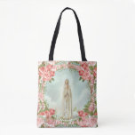Our Lady of Fatima w/Pink Roses Tote Bag Our Lady of Fatima w/Pink Roses Tote Bag