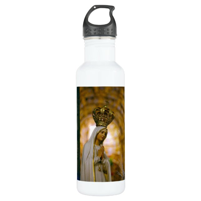 Our Lady of Fatima Water Bottle (Front)