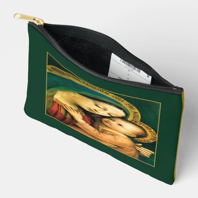 Our Lady of Good Counsel Accessory Pouch (Open)