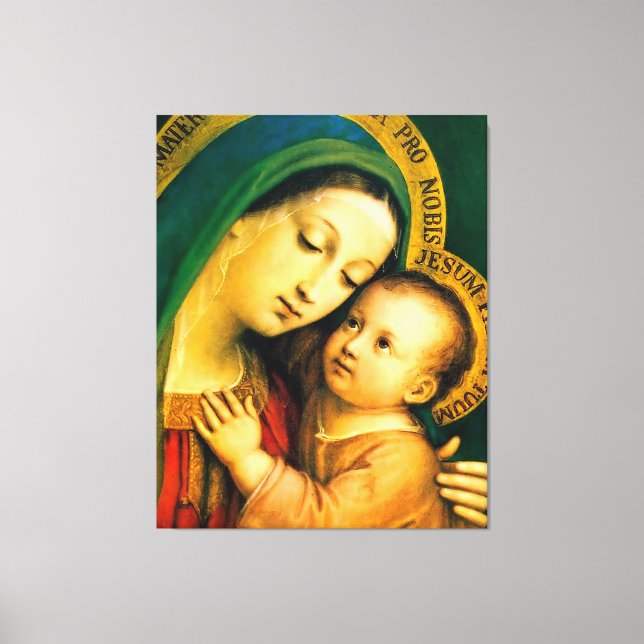 Our Lady of Good Counsel Canvas Print (Front)