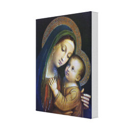 OUR LADY OF GOOD COUNSEL DEVOTIONAL IMAGE. CANVAS PRINT | Zazzle