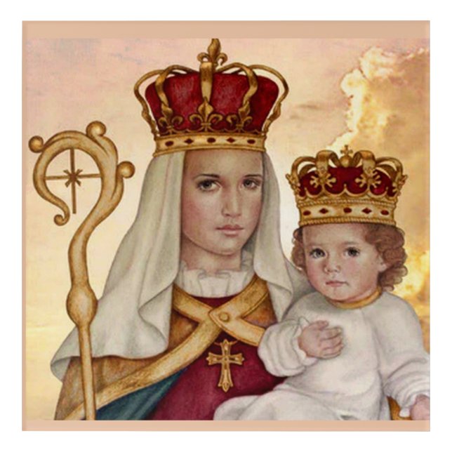 Our Lady of Good Success Acrylic Print (Front)