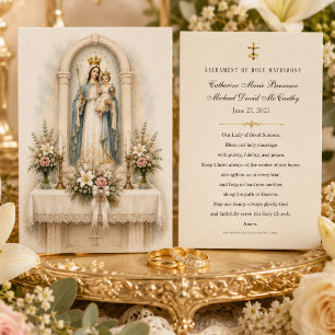 Our Lady of Good Success Catholic Wedding Prayer