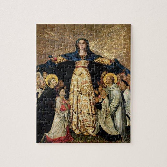 Our Lady of Grace and the Masters of the Order of Jigsaw Puzzle (Vertical)