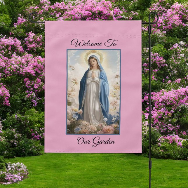 Our Lady Of Grace Garden Flag (Creator Uploaded)