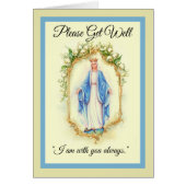 Our Lady of Grace Get Well Prayer (Front)