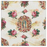 Our Lady of Guadalue Rose Potpourri Fabric