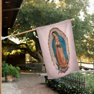 Our Lady of Guadalupe 1531 House Flag