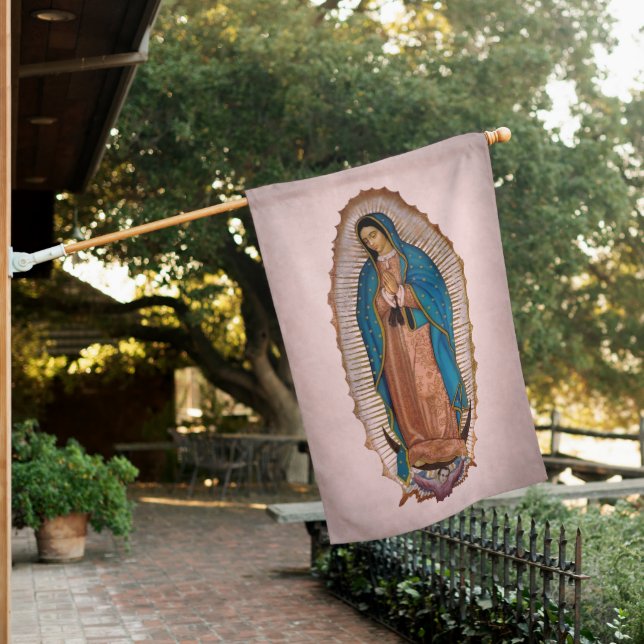 Our Lady of Guadalupe 1531 House Flag (In SItu)