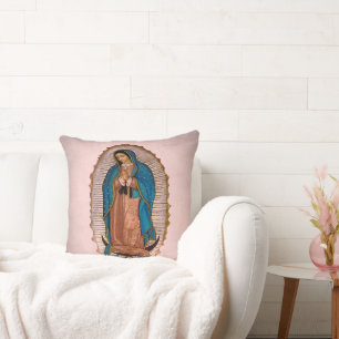 Our Lady of Guadalupe 1531 Throw Pillow