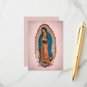 Our Lady of Guadalupe 1531 with Prayer Enclosure Card
