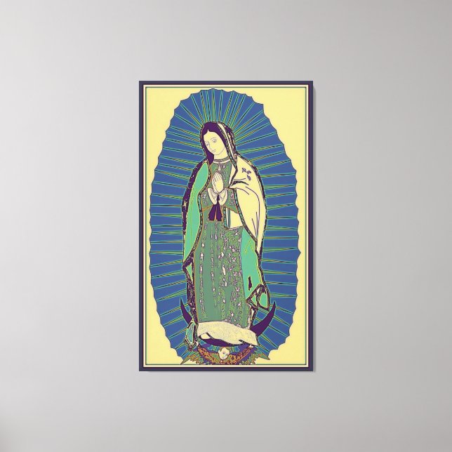 Our Lady Of Guadalupe 30x50 Canvas Print (Front)