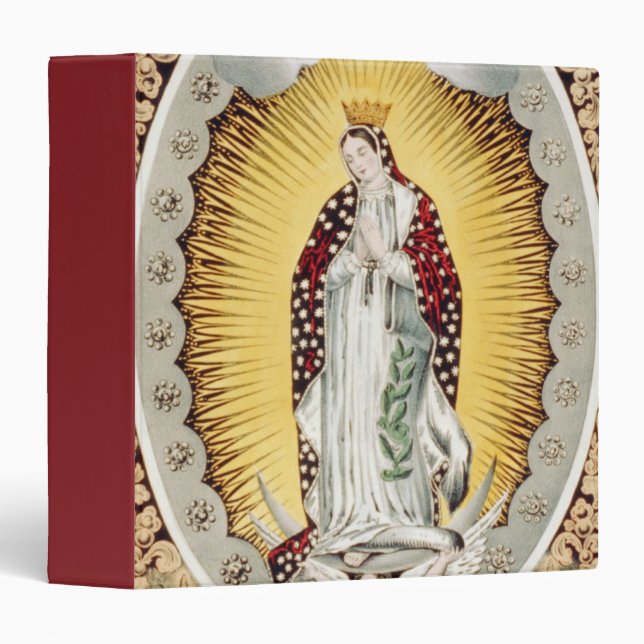 Our Lady of Guadalupe 3 Ring Binder (Front/Spine)