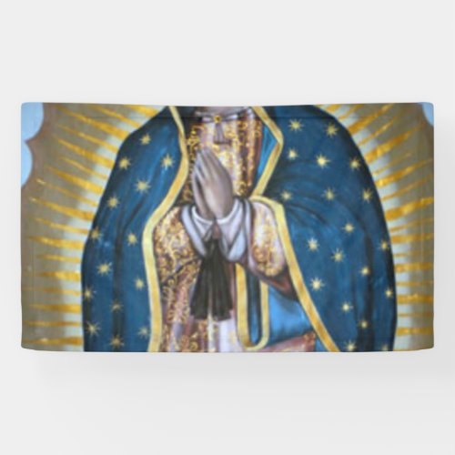 Our Lady Of Guadalupe Art Banner