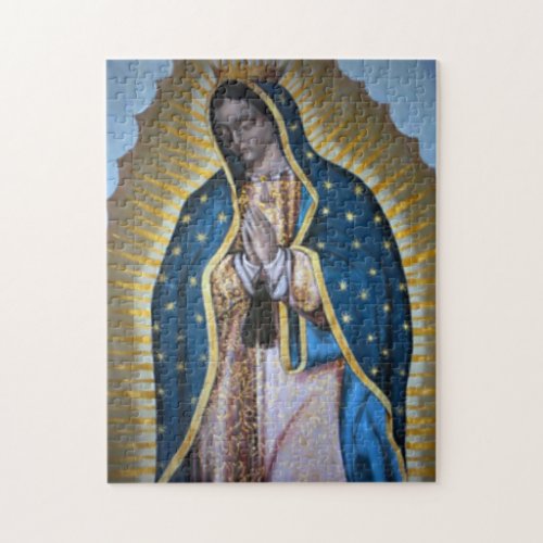 Our Lady Of Guadalupe Art Jigsaw Puzzle