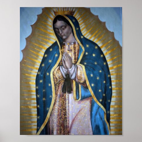Our Lady Of Guadalupe Art Poster