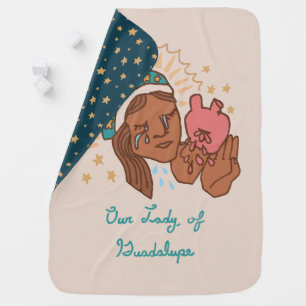 Our Lady of Guadalupe Baby Blanket