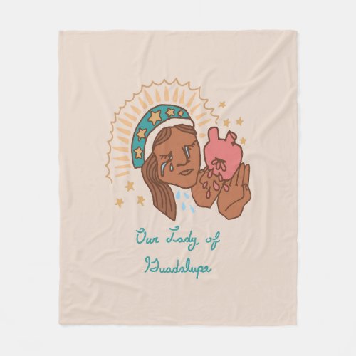Our Lady of Guadalupe Baby Blanket