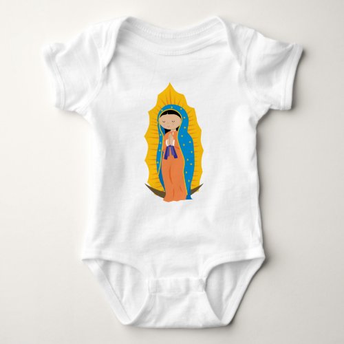 Our Lady of Guadalupe Baby Bodysuit