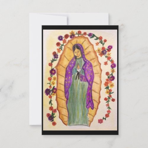 Our Lady of Guadalupe Blank Card