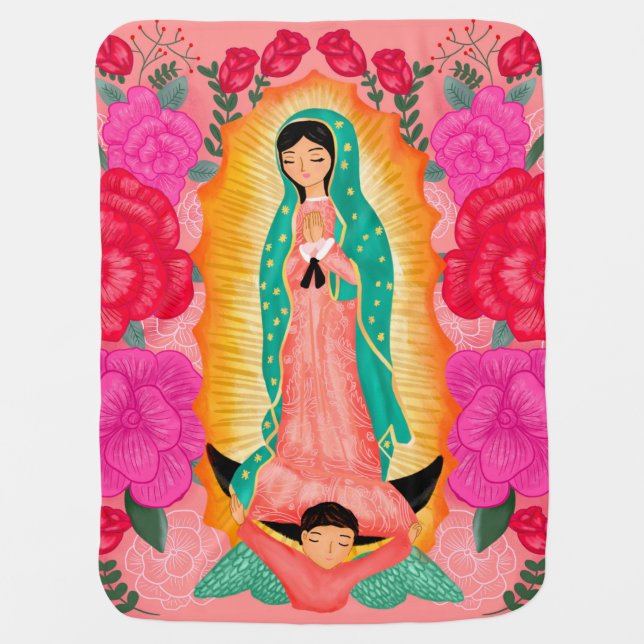 Our Lady of Guadalupe Blanket (Front)