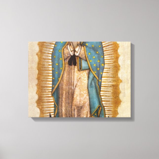 Our Lady Of Guadalupe Canvas Print (Front)