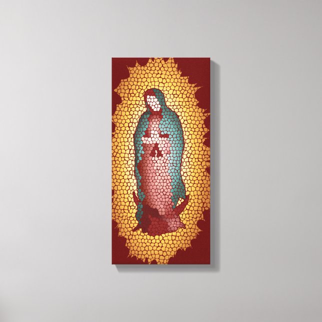Our Lady of Guadalupe Canvas Print (Front)