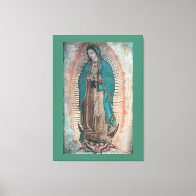 Our Lady of Guadalupe Canvas Print (Front)