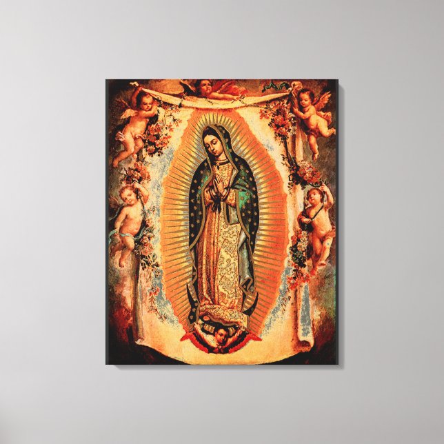 Our Lady of Guadalupe Canvas Print (Front)
