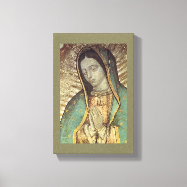 Our Lady Of Guadalupe Canvas Print (Front)