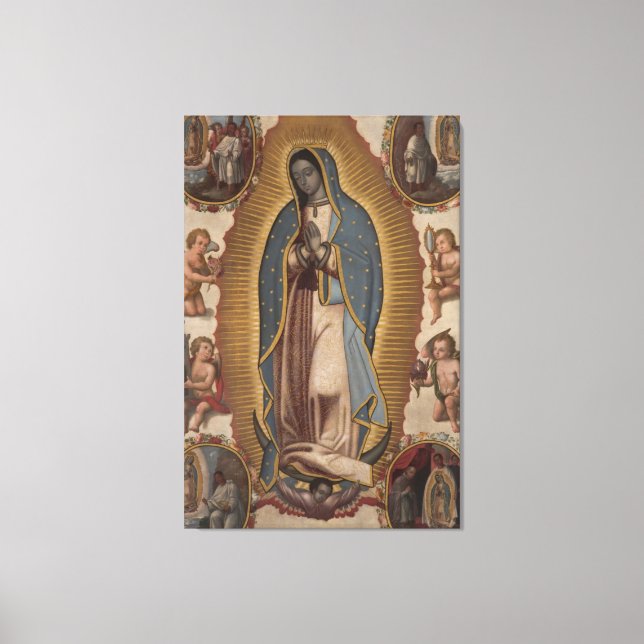 Our Lady Of Guadalupe Canvas Print (Front)