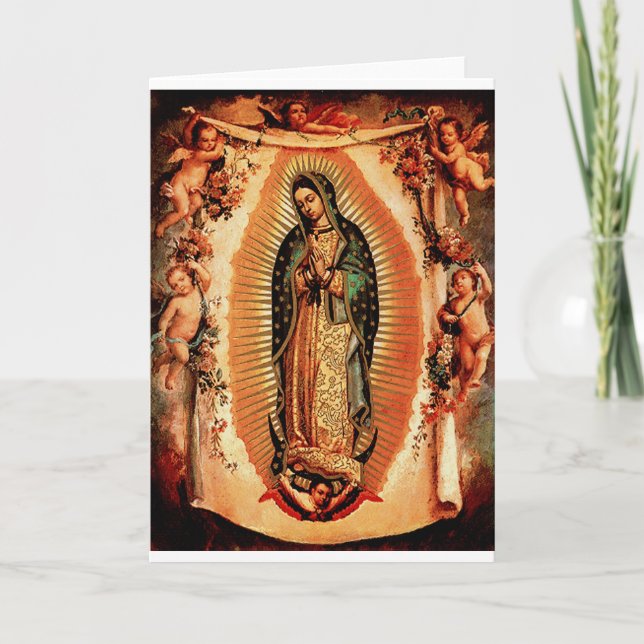 Our Lady of Guadalupe Card (Front)