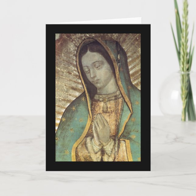OUR LADY OF GUADALUPE CARD (Front)