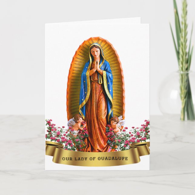 Our Lady of Guadalupe Card (Front)