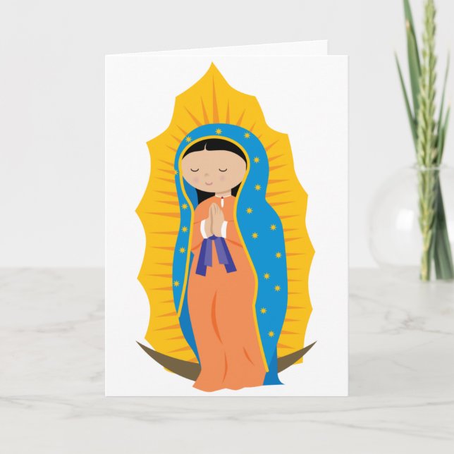 Our Lady of Guadalupe Card (Front)