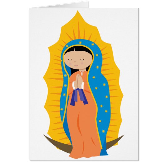 Our Lady of Guadalupe Card