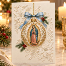 Our Lady of Guadalupe Catholic Ornament