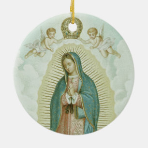Our Lady Of Guadalupe Ceramic Ornament