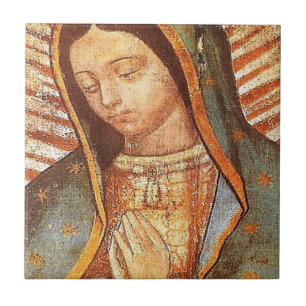 Our Lady Of Guadalupe Ceramic Tile