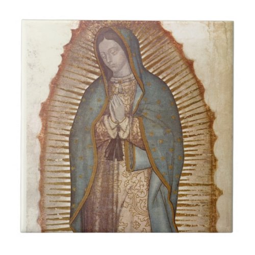 Our Lady of Guadalupe Ceramic Tile