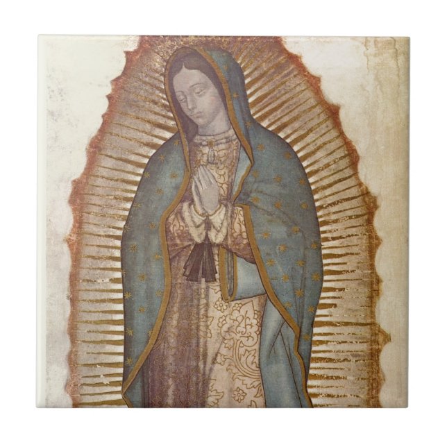 Our Lady of Guadalupe Ceramic Tile (Front)