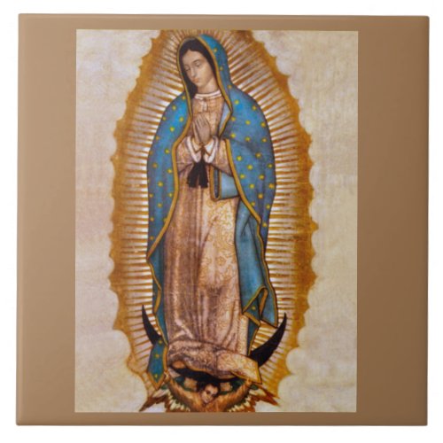 OUR LADY OF GUADALUPE CERAMIC TILE
