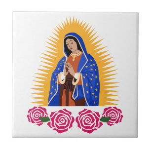 Our Lady of Guadalupe Ceramic Tile