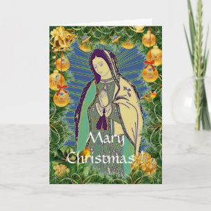 Our Lady Of Guadalupe Christmas Card