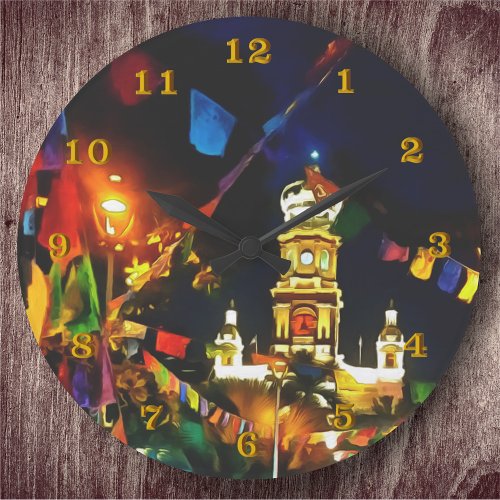 Our Lady of Guadalupe Church 190130 Wall Clock