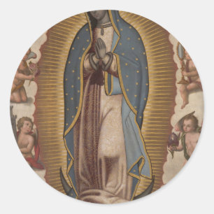 Our Lady Of Guadalupe Classic Round Sticker