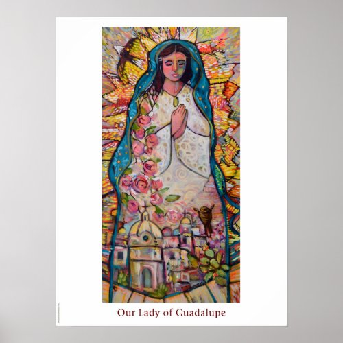 Our Lady of Guadalupe Classroom poster